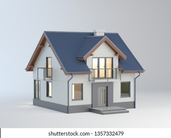 house on white background 3d 260nw 1357332479